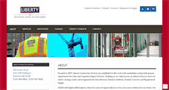 Desktop Screenshot of libertycs.com